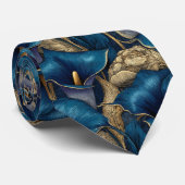 Cute Gift  For Boyfriend Calla Lilies Flower Krawatte (Gerollt)