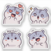 cute gift for kids aufkleber (Vorderseite)