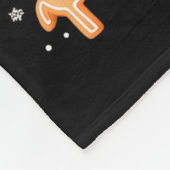 Cute Gigi Gingerbread Family Matching Christmas Co Fleecedecke (Ecke)