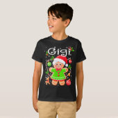 Cute Gigi Gingerbread Family Matching Christmas Co T-Shirt (Vorne ganz)