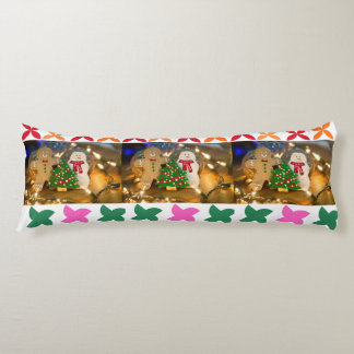 Cute Gingerbread Christmas Body Pillow Seitenschläferkissen