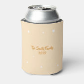Cute Gingerbread Christmas Personalized Can Cooler Dosenkühler (Kanne Rückseite)