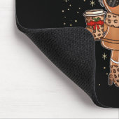 Cute Gingerbread Christmas Snow Xmas For Men Women Mousepad (Ecke)