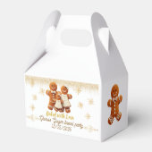 Cute Gingerbread Cookie Decorating Party Geschenkschachtel (Vorderseite)