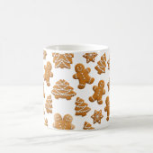 Cute Gingerbread Cookies Christmas Mug Kaffeetasse (Mittel)
