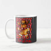 Cute Gingerbread Cowboy Howdy Christmas Girls Wome Kaffeetasse (Links)