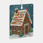 Cute Gingerbread House Christmas Ornament (Vorderseite Rechts)