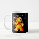 Cute Gingerbread Leopard Coquette Christmas Xmas G Kaffeetasse (Links)