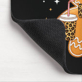 Cute Gingerbread Leopard Coquette Christmas Xmas G Mousepad (Ecke)