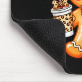 Cute Gingerbread Leopard Coquette Christmas Xmas G Mousepad (Ecke)