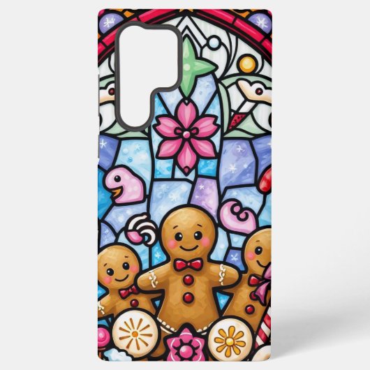 Cute gingerbread men phone cover samsung galaxy hülle (Rückseite)