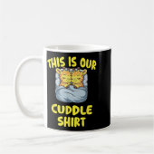 Cute Giraffe Couple This Is Our Cuddle  Kaffeetasse (Links)