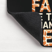 Cute Giraffe Design For Men Women Adult Safari Gir Mousepad (Ecke)