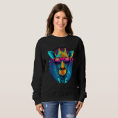 Cute Giraffe Men Women Kids 7 Sweatshirt (Vorne ganz)