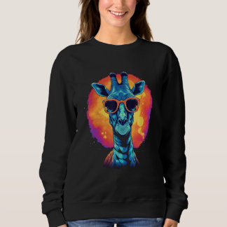 Cute Giraffe Men Women Kids Sweatshirt