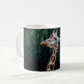 CUTE GIRAFFE PORTRAIT KAFFEETASSE (Vorderseite Links)