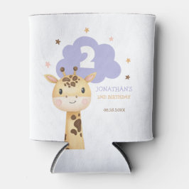 Cute Giraffe Safari Animal Kids Birthday Dosenkühler
