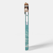 Cute Giraffe Swimming Pool iPhone Case (Rückseite / Links)