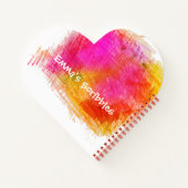 Cute Girl Monkey Climbing Tree Notizblock (Rückseite)