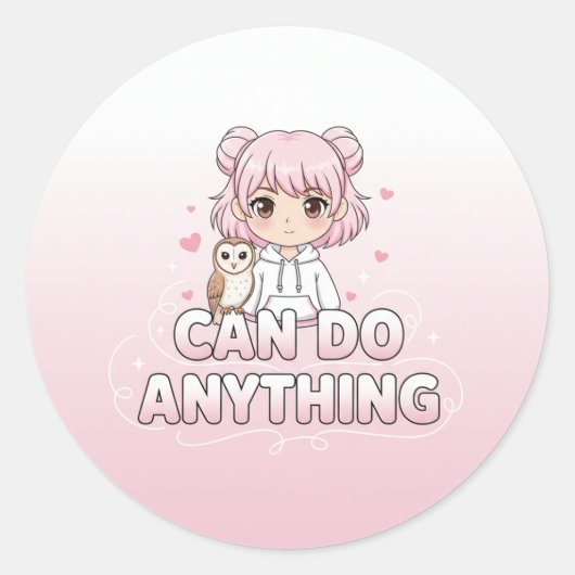 Cute girl stickers (Vorderseite)