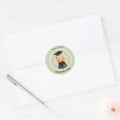 Cute Girle  Graduation Sticker (Umschlag)