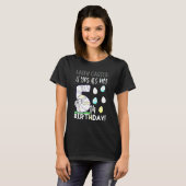 Cute Girls Happy Easter Yes It's My 5th Birthday 5 T-Shirt (Vorne ganz)