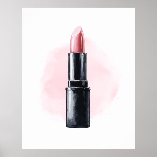 Cute Girly Bow Wall  Poster (Vorne)