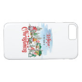 Cute Gnome Celebrating Christmas Holiday Case-Mate iPhone Hülle (Rückseite (Horizontal))