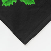 Cute Gnome Christmas Pajamas Matching Family Group Fleecedecke (Ecke)