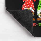 Cute Gnome Happy Valentines St Patricks Easter Hol Mousepad (Ecke)