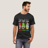 Cute Gnome Happy Valentines St Patricks Easter Hol T-Shirt (Vorne ganz)