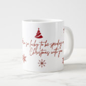 Cute Gnome Merry Christmas Coffee Mug Jumbo-Tasse (Vorderseite Rechts)