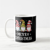 Cute Gnomes Merry Christmas Light Family Gnome Xma Kaffeetasse (Links)