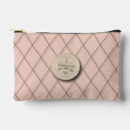 Cute Gold Bee Gift Zubehörtasche