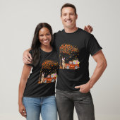 Cute Golden Retriever Egg Tree Easter Day Dog Dad T-Shirt (Unisex)