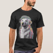 Cute Golden Retriever Gifts Christmas Women Men Ki T-Shirt (Vorderseite)
