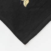 Cute Goldendoodle Dogs Christmas Lights Golden Doo Fleecedecke (Ecke)