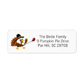 Cute Golf Ball Thanksgiving Turkey (Vorne)