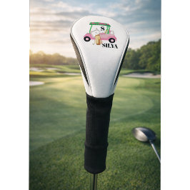 Cute Golf Cart – Minimal Summer Headcover