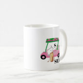 Cute Golf Cart T-Shirt – Minimal Summer Kaffeetasse (VorderseiteRechts)
