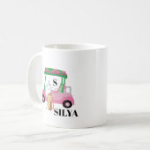 Cute Golf Cart T-Shirt – Minimal Summer Kaffeetasse (Vorderseite Links)