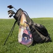 Cute Golfhandtuch (Gras)