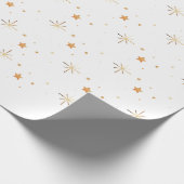 Cute Good Vibes Wrapping Paper Geschenkpapier (Ecke)