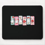 Cute Goose Valentine Coquette,duck Funny Gift Tee Mousepad (Vorne)