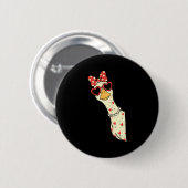 Cute Goose Xoxo Be Mine Happy Valentine's Day Wome Button (Vorne & Hinten)