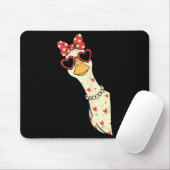 Cute Goose Xoxo Be Mine Happy Valentine's Day Wome Mousepad (Mit Mouse)