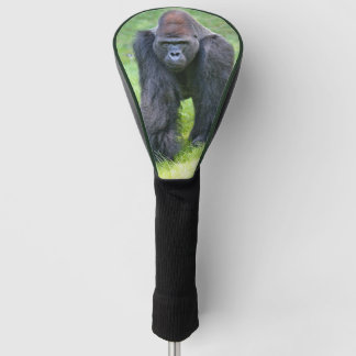 cute gorilla walking golf headcover