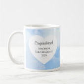 Cute Graduation 2026 Congratulations Message Heart Kaffeetasse (Links)