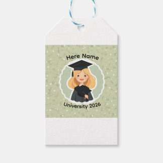 Cute Graduation Girl ,Class of 2026 Custom Name  Geschenkanhänger