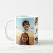 Cute Grandchildren Photo Collage for Grandmother Kaffeetasse (Links)